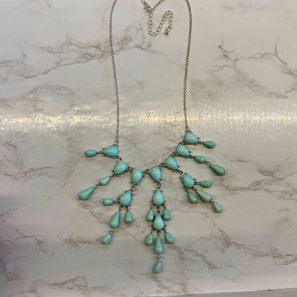 Teardrop Statement Necklace